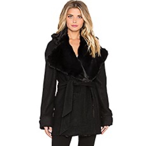 For Love and Lemons Ella Jacket with fur trim - Picture 6 of 6